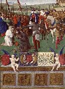 Jean Fouquet The Martyrdom of St James the Great oil on canvas